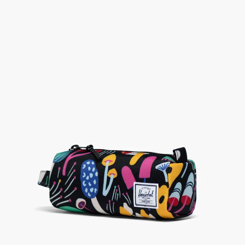 US Polo Assn. Herschel Supply Co Mushroom Print Pencil Pouch with Zip Closure - 1-Year Warranty